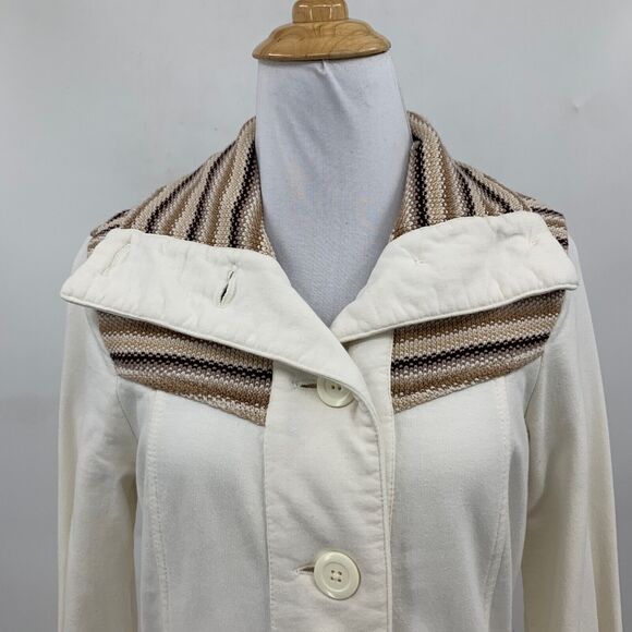 Prana Coat Womens XS Extra Small Breathe Rowen Fleece Lined Button Front Long - Picture 3 of 15